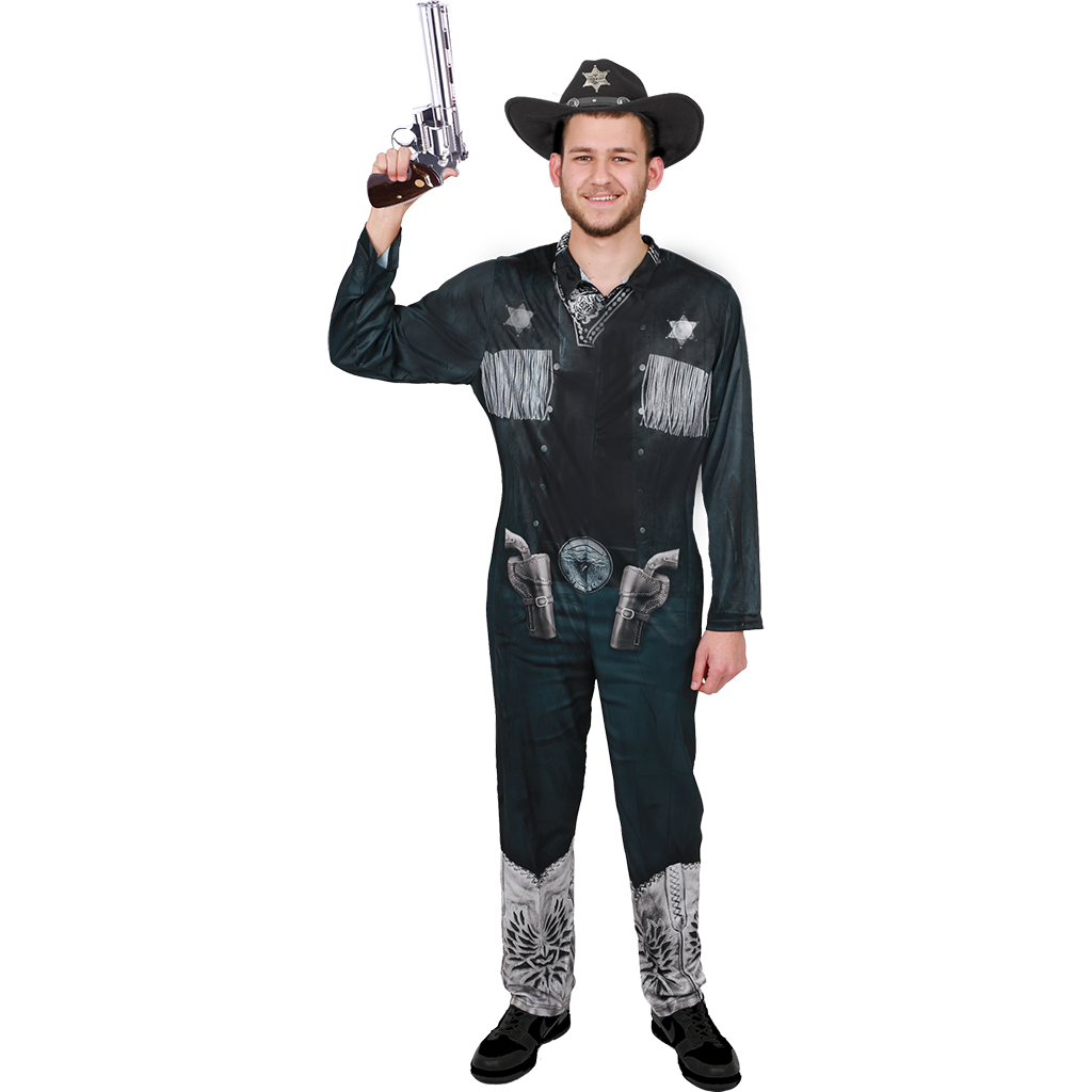 Classic Cowboy Costume Perfect for Halloween & Western-Themed Events