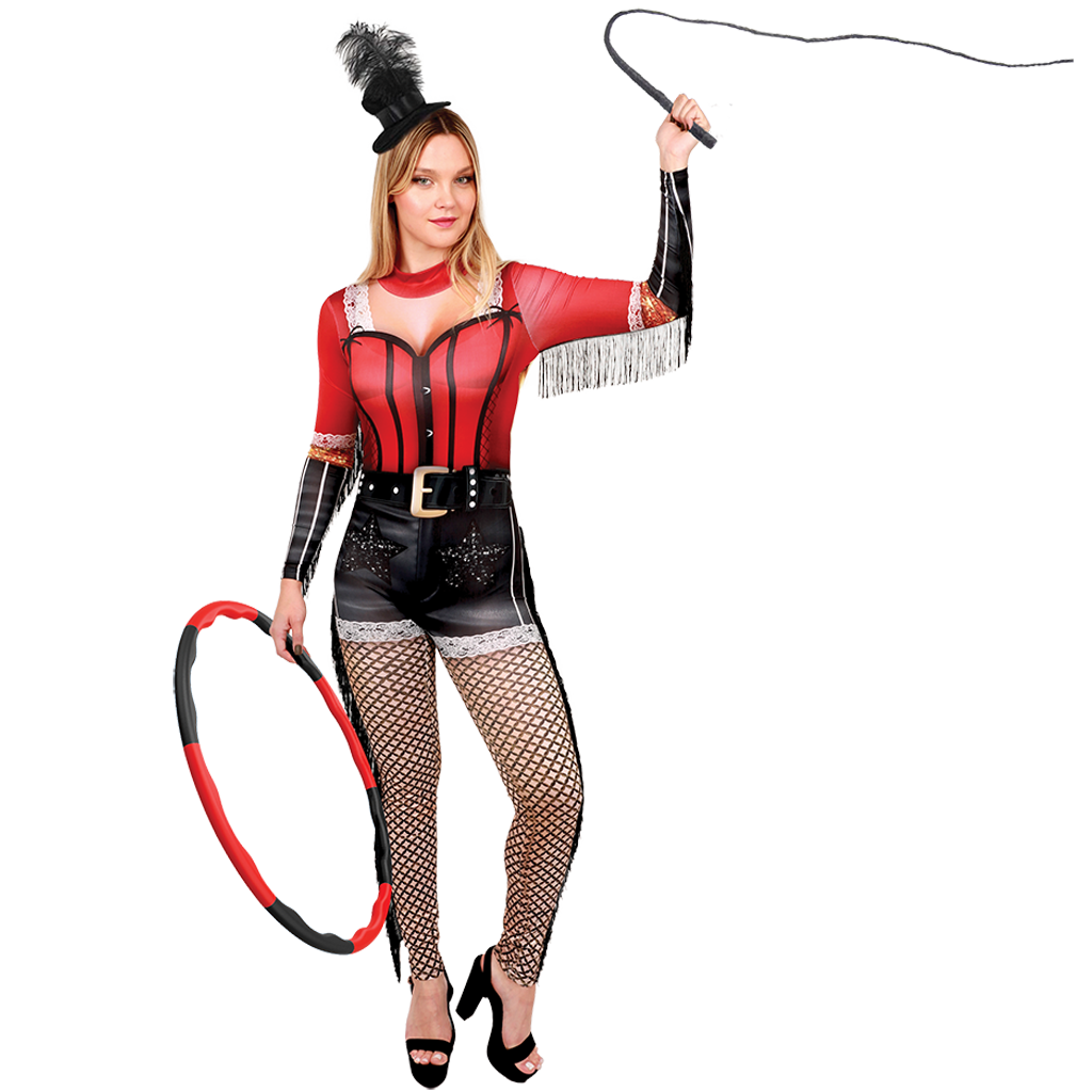 Daring Circus Lion Trainer Costume Perfect for Halloween & Themed Parties