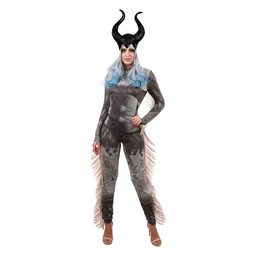 Mystical Dark Forest Lady Costume Perfect for Halloween & Enchanted Events