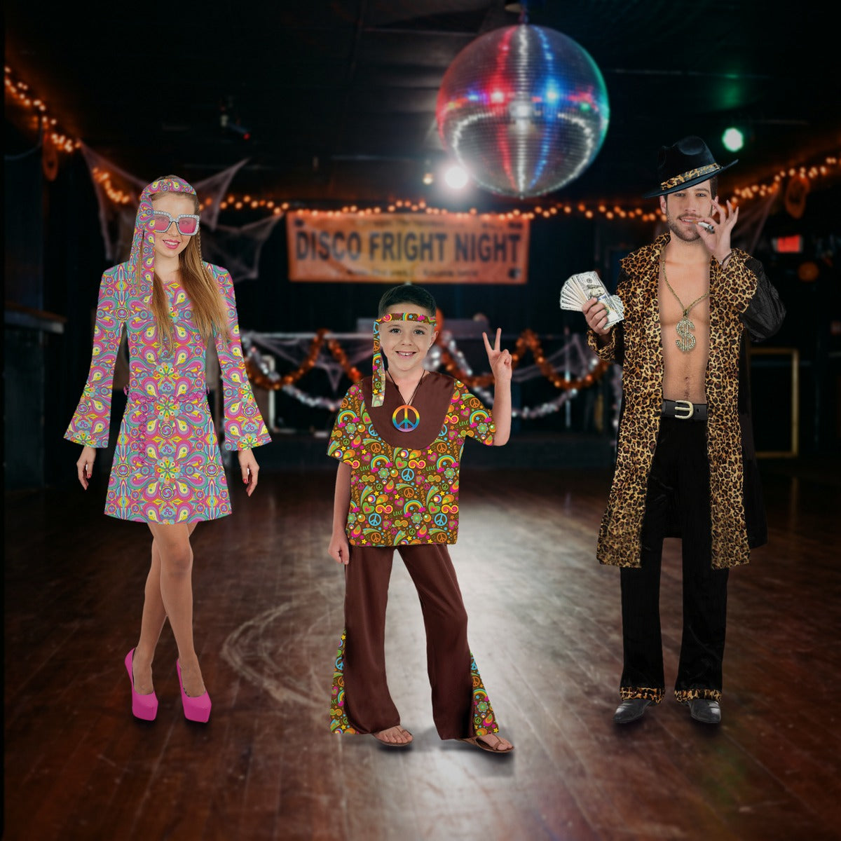 Lola Stars disco and sixties costumes