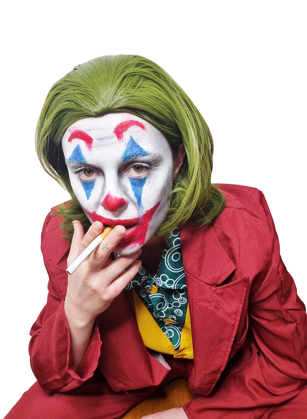Crazy Villain Green Wig costume wig, photo 3 of 4