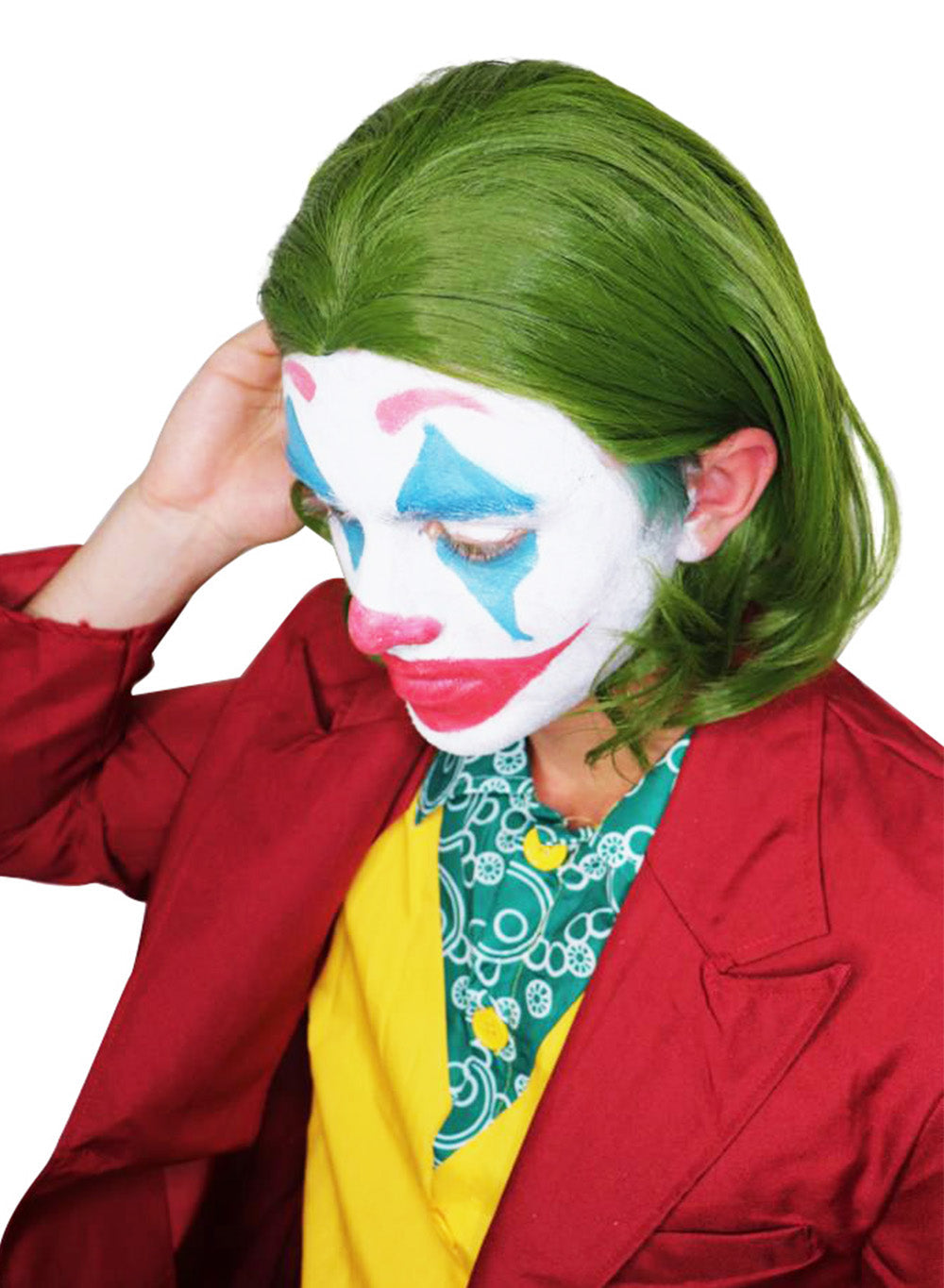 Crazy Villain Green Wig costume wig, photo 4 of 4