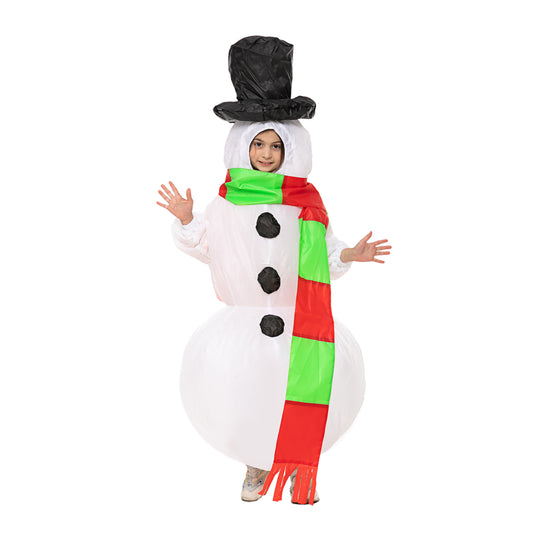 CHILD SNOWMAN INFLATABLE Winter Wonderland Fun