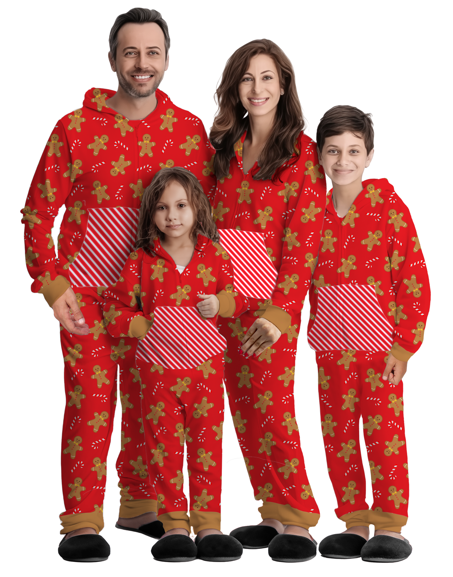 CANDY CANES FAMJAMS ONESIES