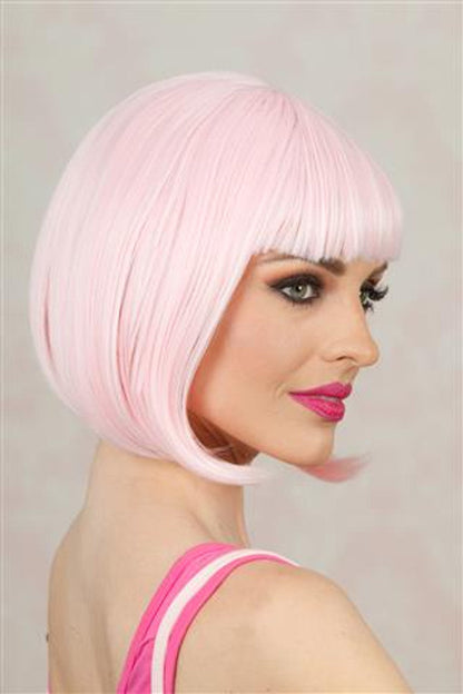 Light Pink Bob Wig costume wig, photo 2 of 3