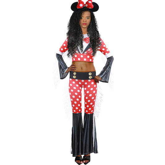 Adorable Ebony Dot Mouse Costume Perfect for Halloween & Themed Parties
