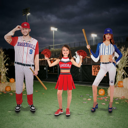 Sports & Cheer family in LOLA STARS costumes. Each costume sold separately.