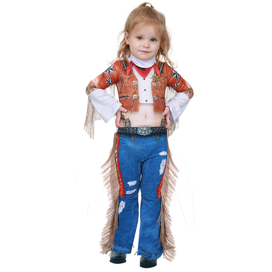Fun Cow Girl Costume Perfect for Halloween & Country-Themed Parties