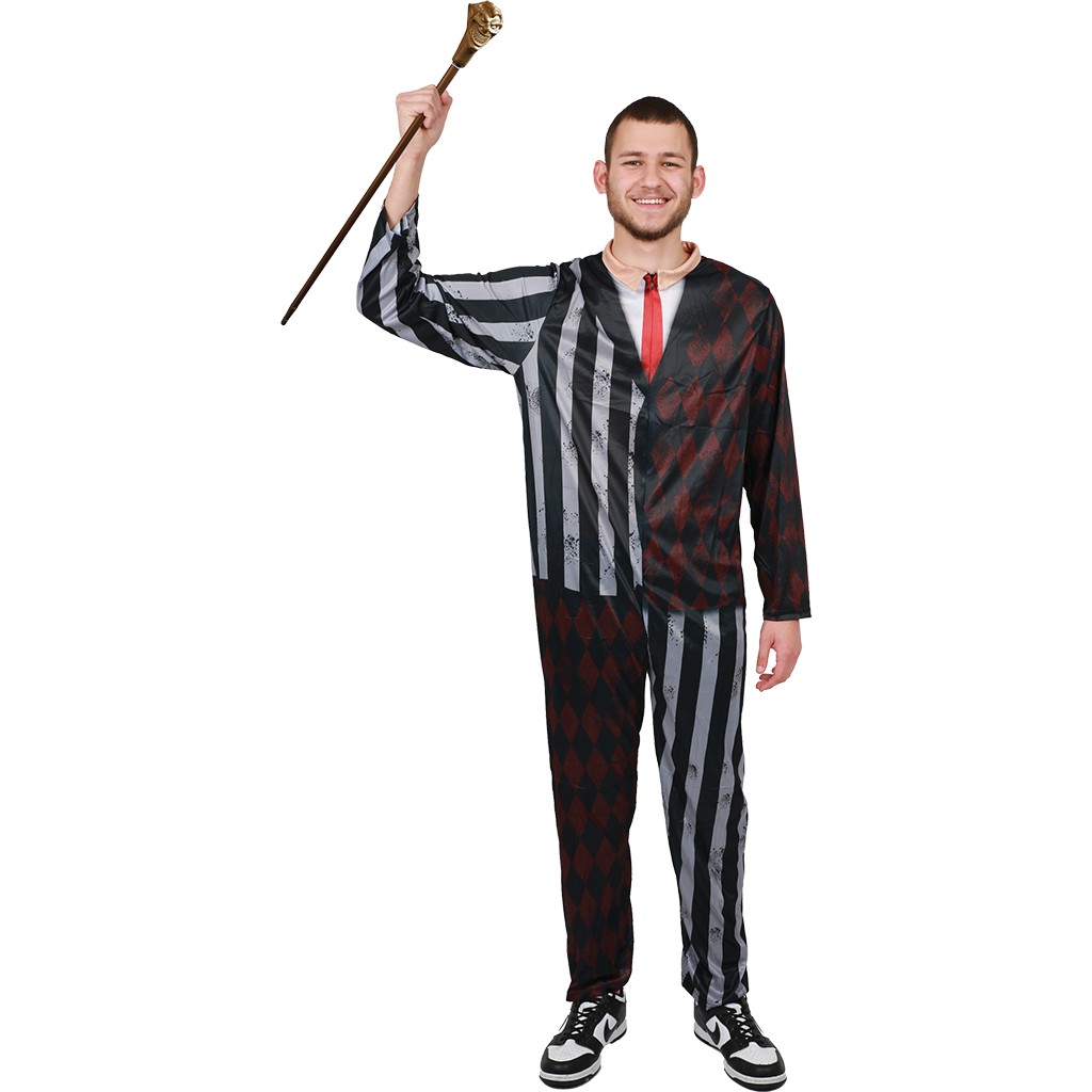 Dapper Clown in Suit Costume Perfect for Halloween & Themed Events