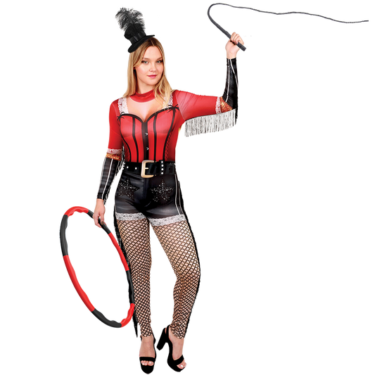 Daring Circus Lion Trainer Costume Perfect for Halloween & Themed Parties
