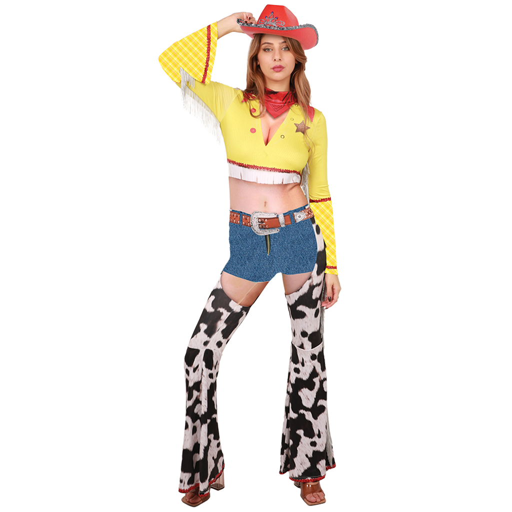 Trendy Flare Cowgirl Costumes for Parties & Festivals