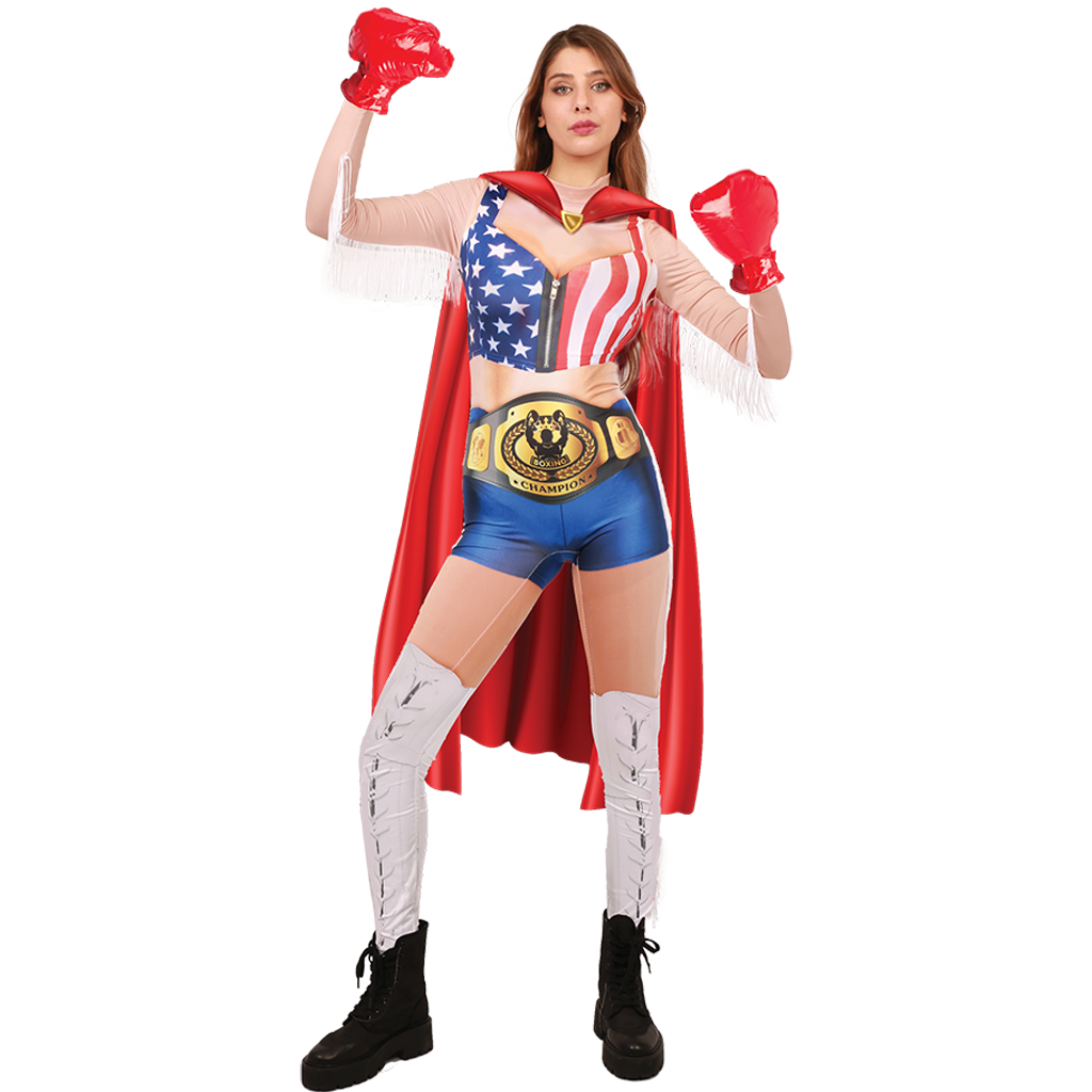 Victorious Champion Costume Perfect for Halloween & Sports Themes