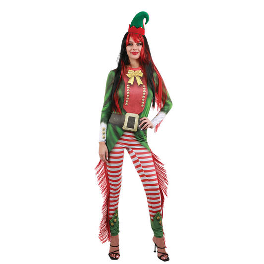 Festive Christmas Elf Costume Perfect for Holiday Celebrations & Parties